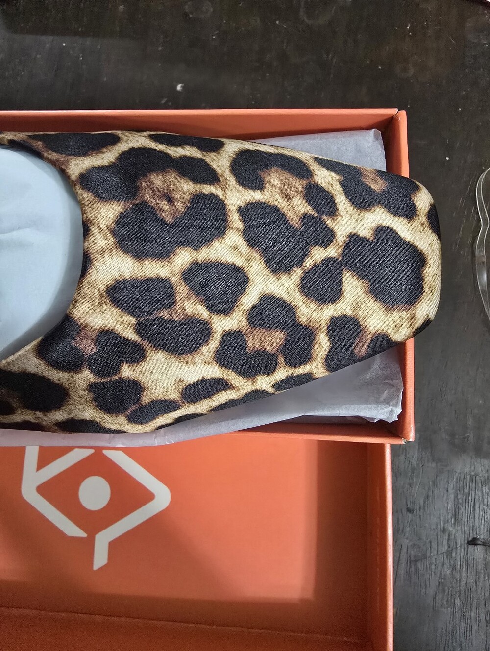 Size 8! Katy Perry Collections Evie Mule in Coffee Multi - Picture 6 of 7